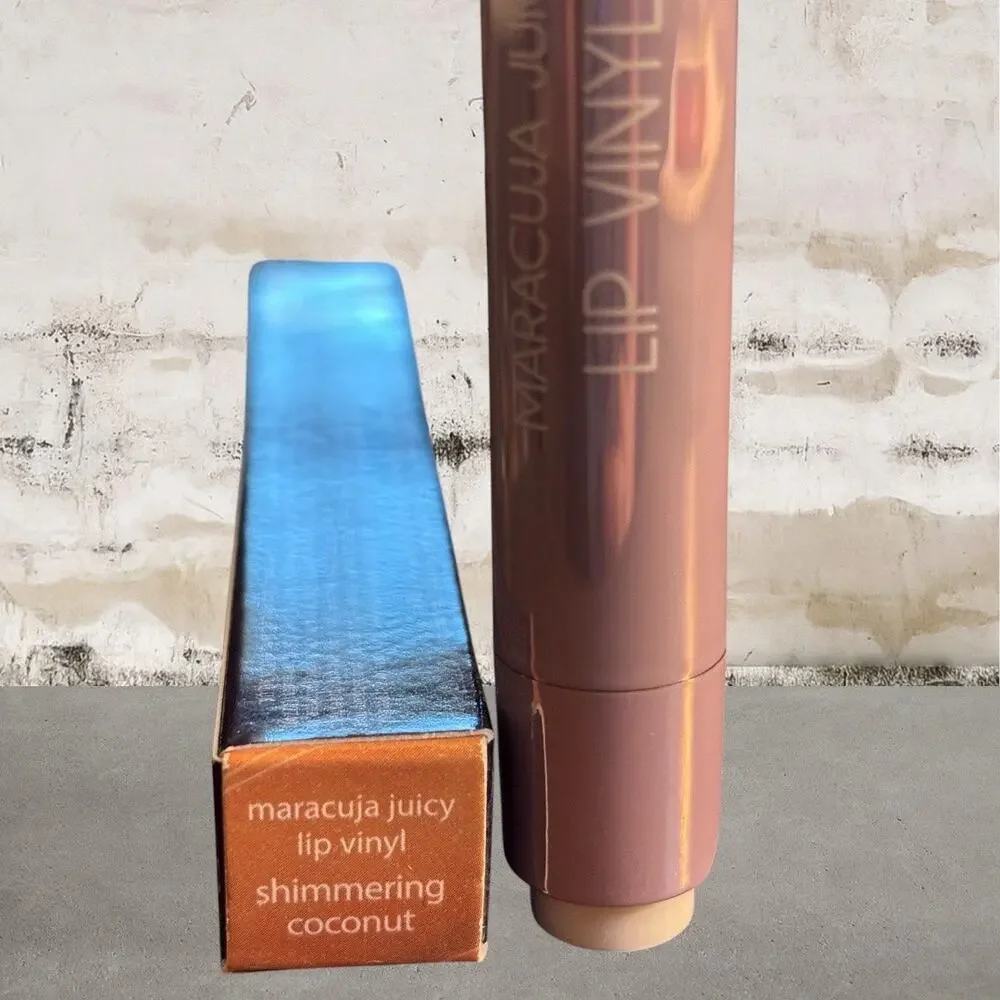 Tarte Maracuja Juicy Lip Vinyl Gloss in Shimmering Coconut NIB